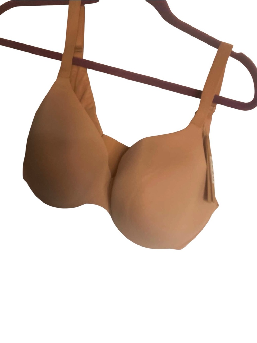 NWT Skims Smoothing Intimates Full Coverage Lightly Lined Bra CLAY Size 34DD